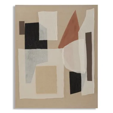 OBRAZ NA PŁÓTNIE REDY -A- 80X2,8X100 cm